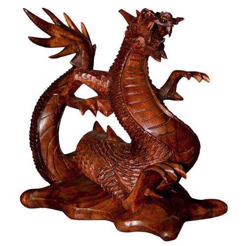 Carving Wooden Dragons