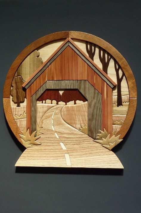 Intarsia Landscapes: Capturing Scenic Beauty in Wooden Art