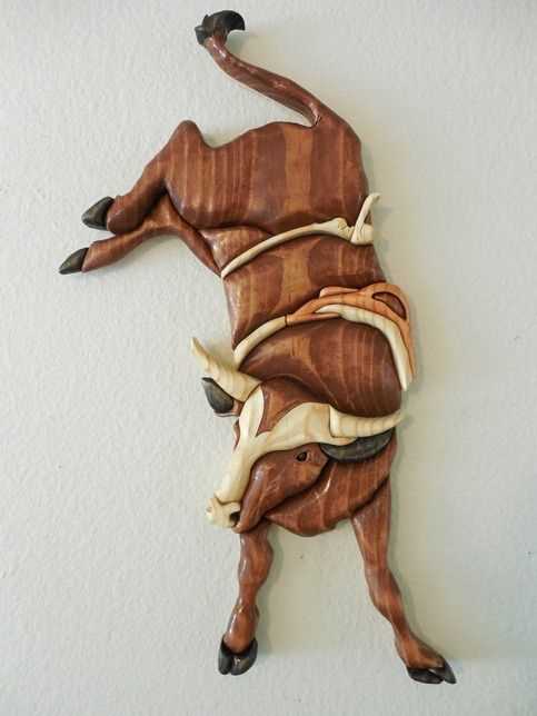 Intarsia Wood Art: Making Pictures with Wood Pieces