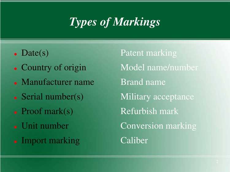 Understanding Identifying Markings: Everything You Need to Know