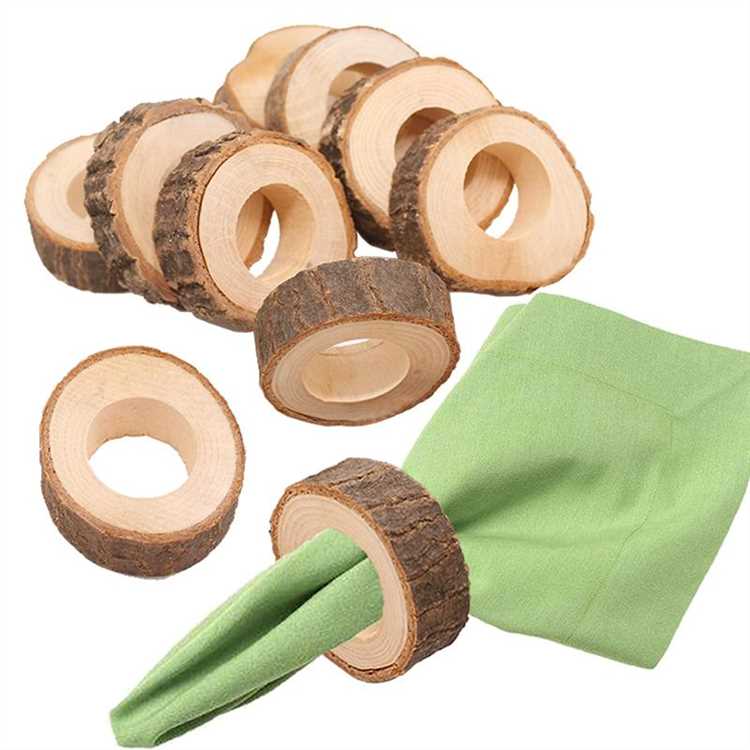 Wooden Napkin Rings: Adding Natural Touches to Table Settings