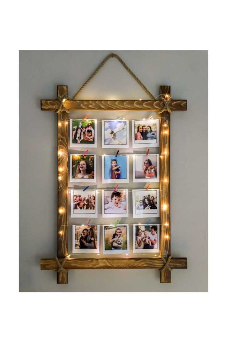 Unfolding Memories with Charm: Wooden Photo Frames with Latches