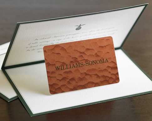 Can you use Williams Sonoma gift card at Pottery Barn?
