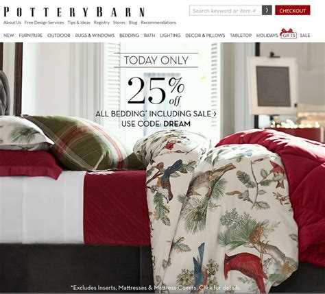 Overview of Pottery Barn's Black Friday Deals