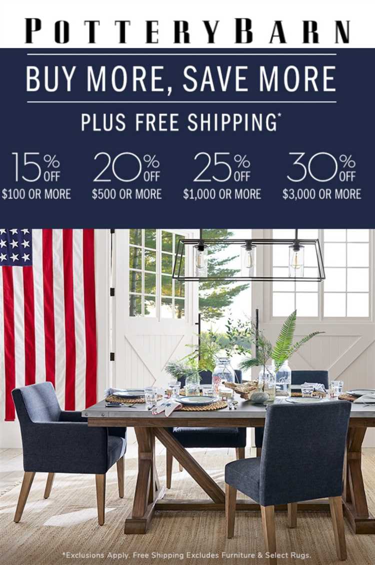 Steps to Claim Your Pottery Barn Military Discount