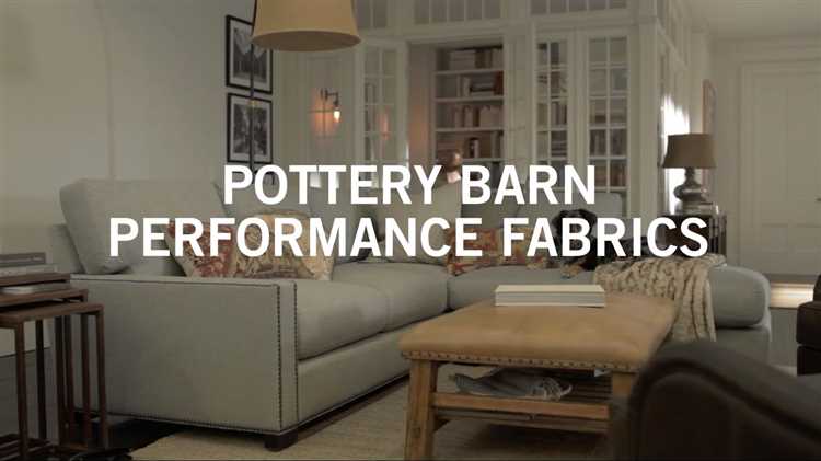 Cleaning Tips for Pottery Barn Performance Fabric