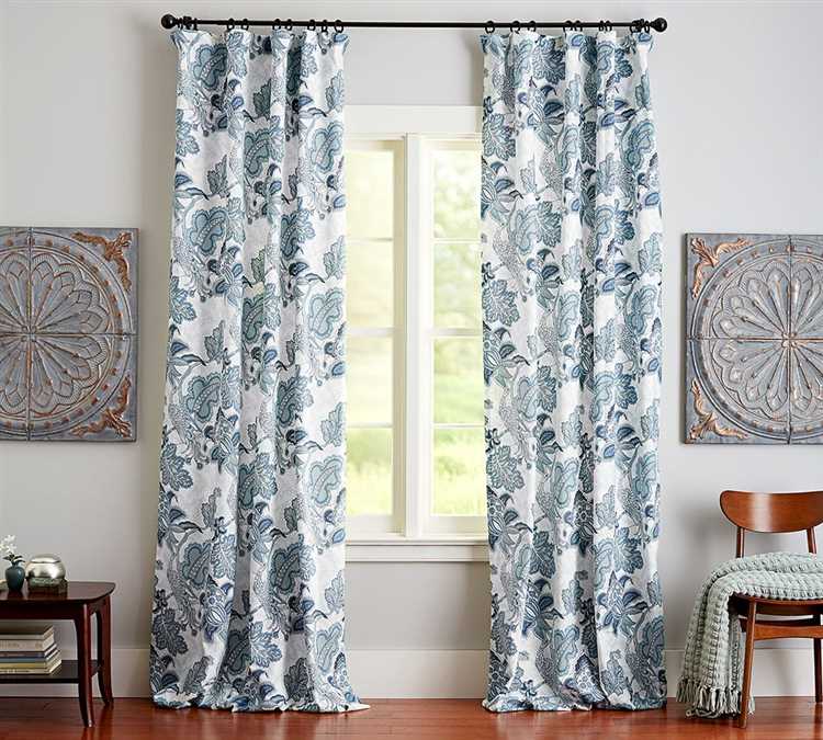 Step-by-step guide on hanging Pottery Barn curtains