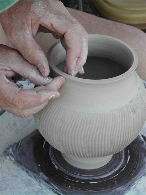 How to throw on a pottery wheel