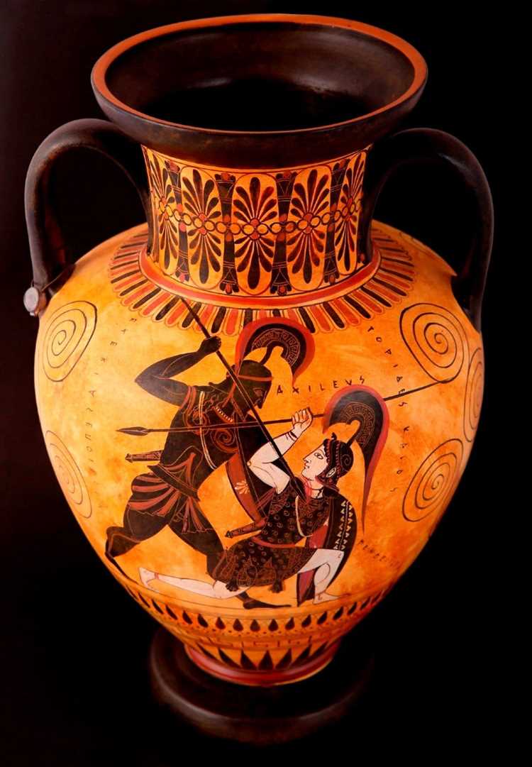 What is Greek Pottery Made Of