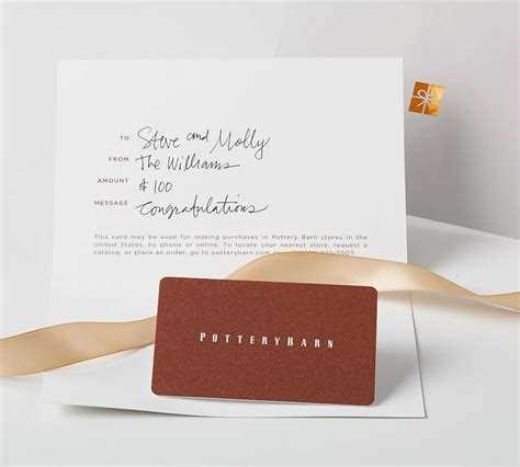 How to Redeem a Pottery Barn Gift Card In-Store