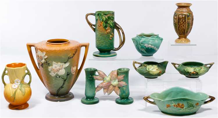 The Artistic Style of Roseville Pottery