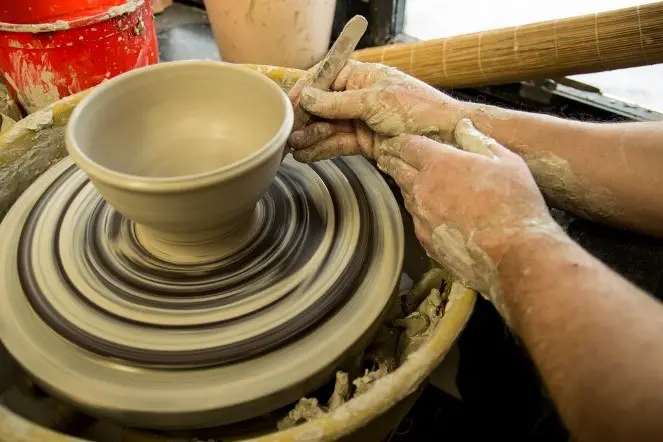 Why is it called throwing pottery