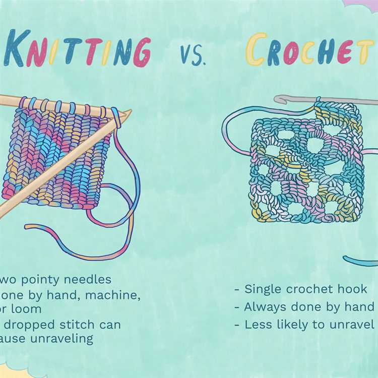 Crochet vs. Knitting: Techniques and Tools