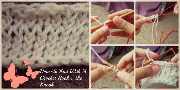Knitting with Crochet Hooks: Can it be Done?