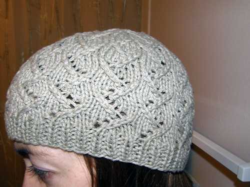 Did you knit your little cap white lotus