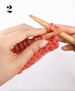 Start with a Knit Stitch