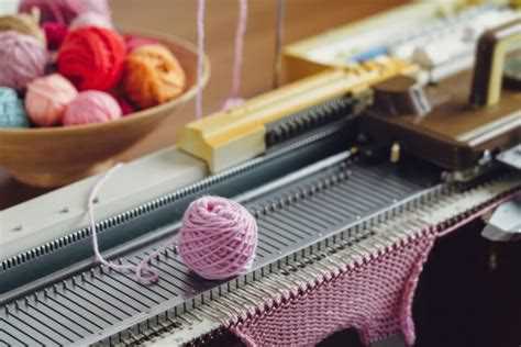 Parts and Components of a Knitting Machine