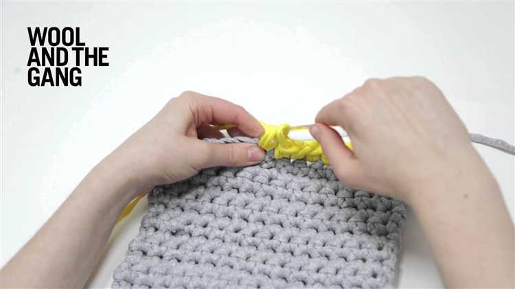 Continue Knitting with the New Skein of Yarn