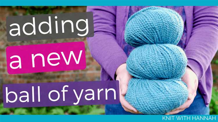 How to Add a Skein of Yarn When Knitting