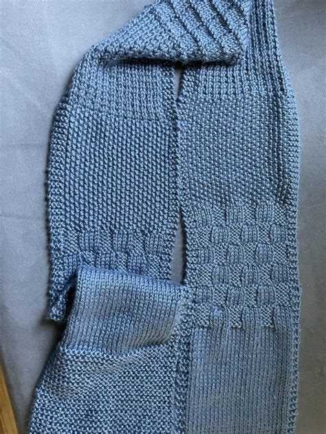 How to block a knitted project