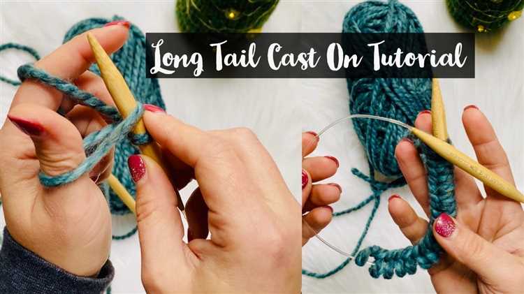 Learn How to Cast On Knitting Long Tail