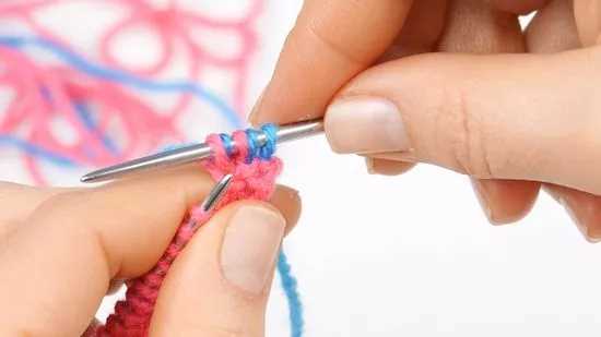 How to change color when knitting