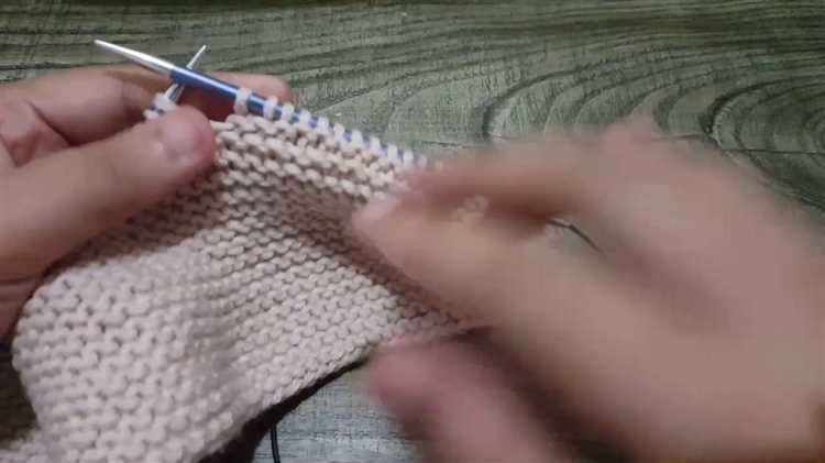 Step-by-Step Guide to Counting Knitting Rows in Garter Stitch