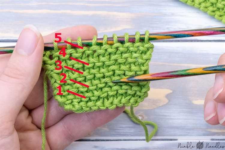 Step by Step Guide on How to Count Knitting Rows