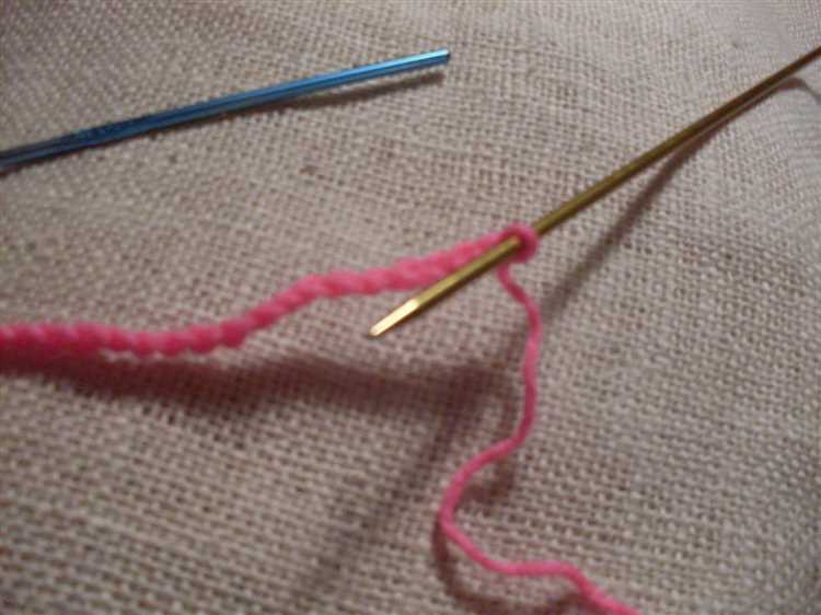 Learn how to crochet with knitting needles