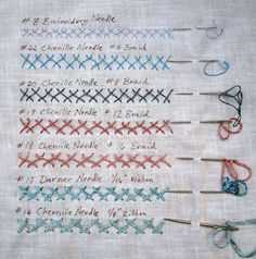 Learn How to Cross Stitch on Knitting
