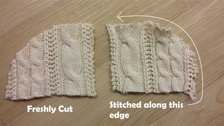 Simple Steps to Cut a Knitted Sweater