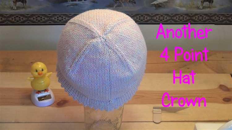 Decreasing Techniques for Knitted Hats