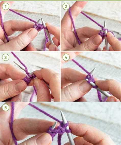 Learn how to do a knit stitch