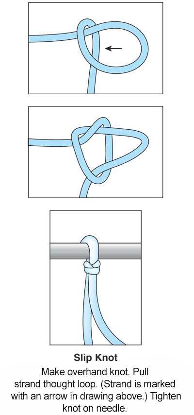 Learn How to Do a Slip Knot in Knitting