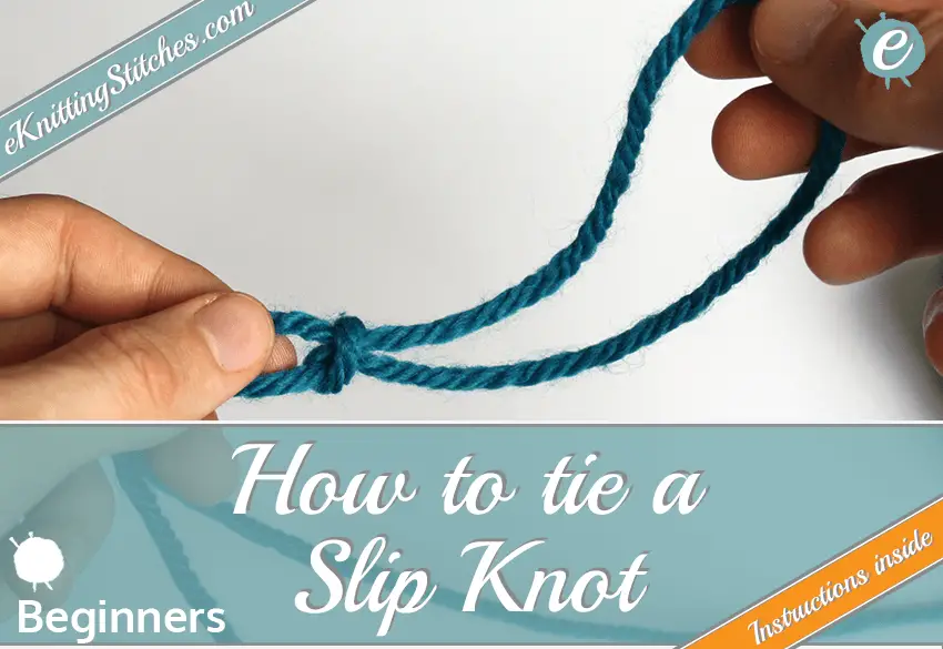 How to do a slip stitch knitting