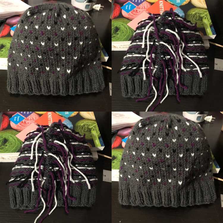 Learn how to complete a knitted hat