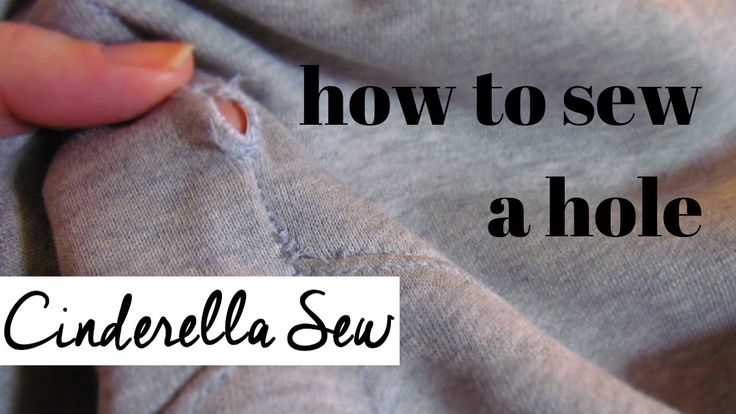 How to fix a hole in knitting stockinette stitch