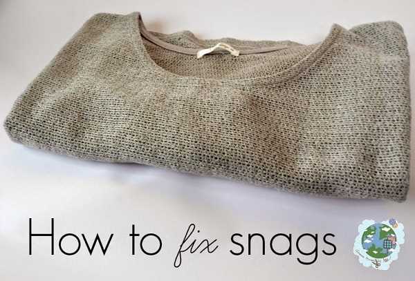Tips to Repair a Snag in Your Delicate Knit Sweater