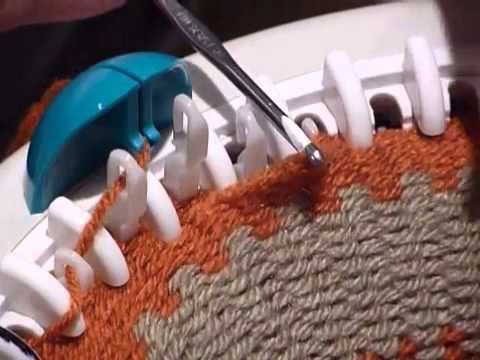 How to fix dropped stitches on a knitting machine
