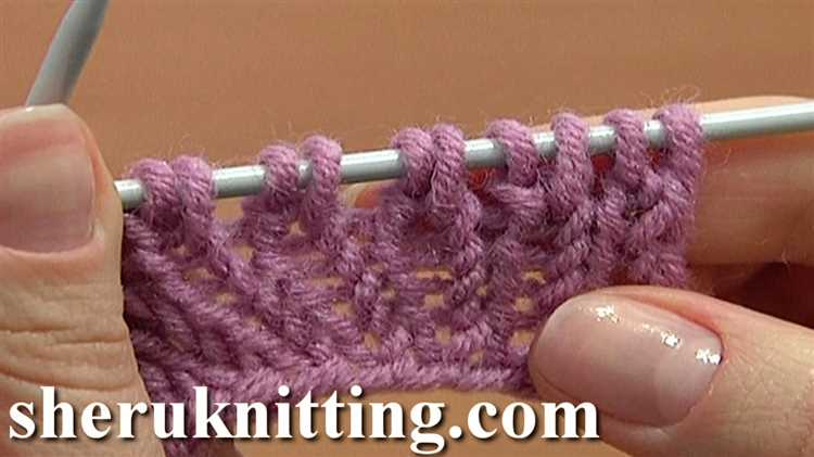 Increasing a Stitch in a Lace or Cable Pattern