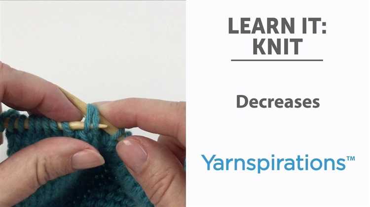 Techniques for Increasing and Decreasing Knitting Stitches