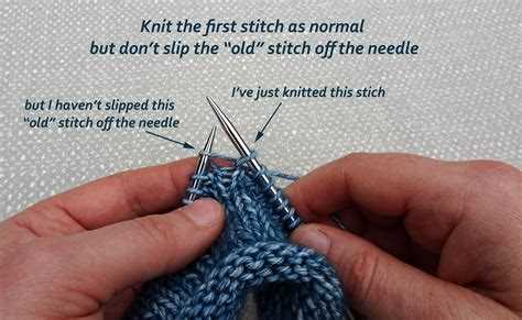 Simple tips to increase stitch knitting