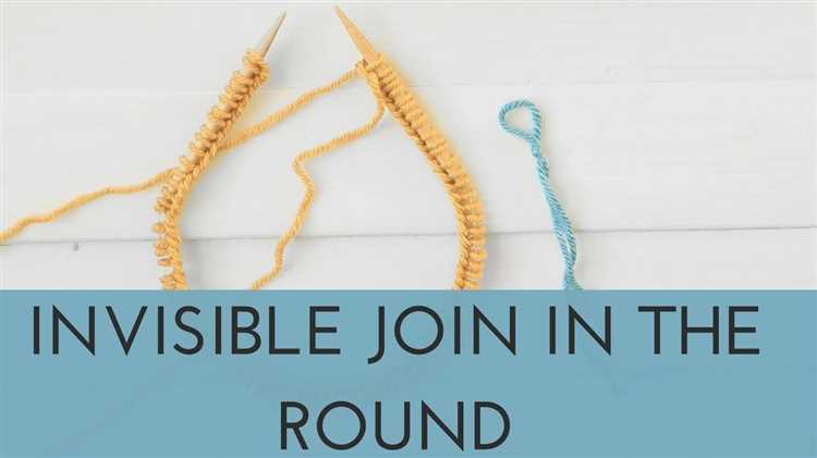 Joining the Round with a Purl Stitch