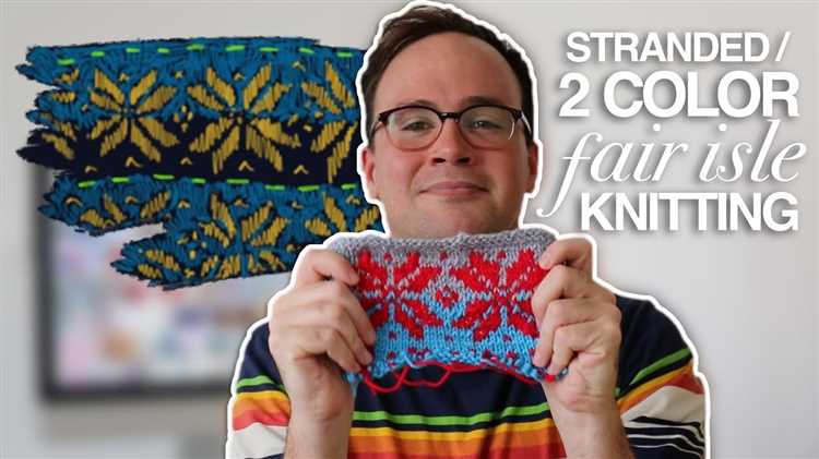 Learn the Art of Knitting with 2 Colors