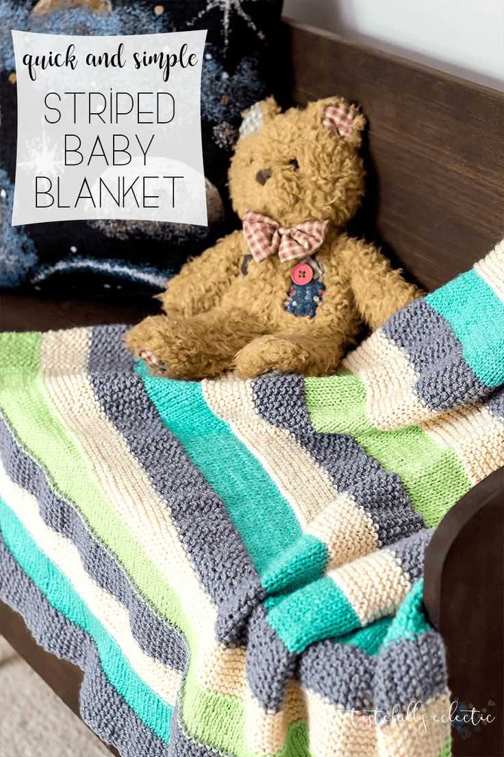 Easy Baby Blanket Knitting Tutorial for Beginners