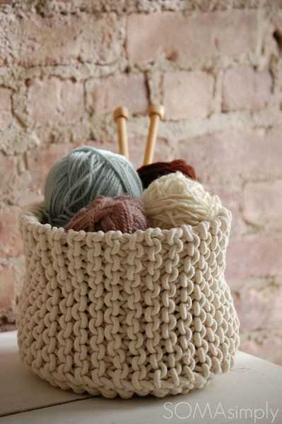 Step-by-Step Guide: Knitting a Beautiful Basket for Your Home