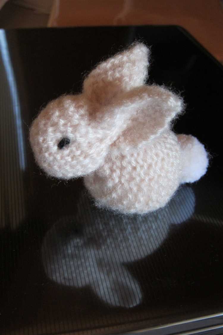 Learn How to Knit a Bunny from a Square