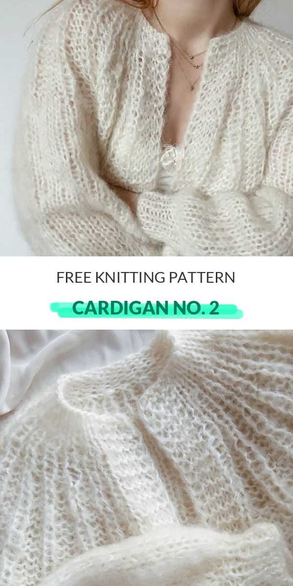 Learn how to knit a cardigan with step-by-step instructions
