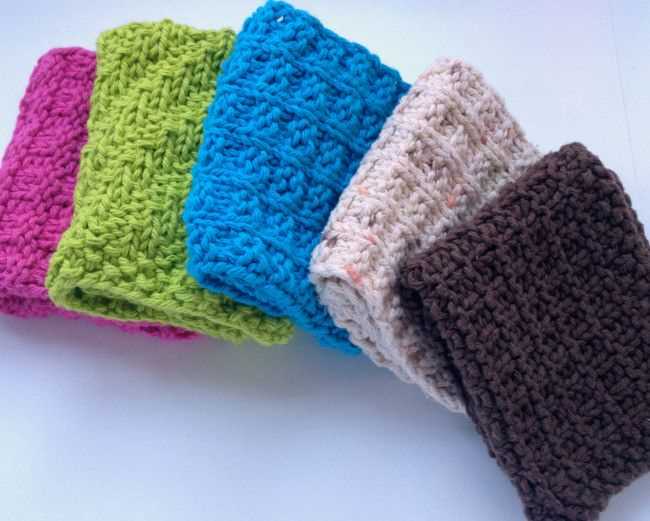 Why should you knit a dish rag?