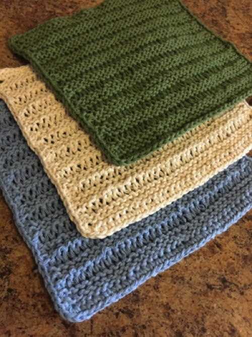 Learn How to Knit a Dishcloth for Beginners